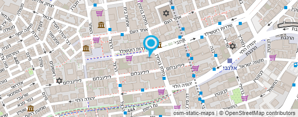 מפת הגעה אל הגלרייה 22