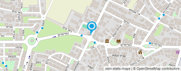 מפת הגעה אל אוונטופ - הפקות אירועים