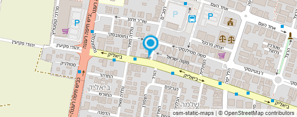 מפת הגעה אל גן ז'אנה