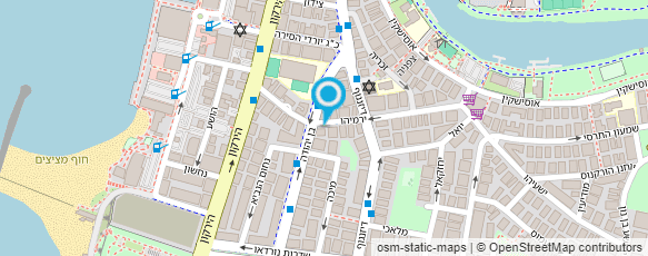 מפת הגעה אל גבריאל פרז עיצוב פנים