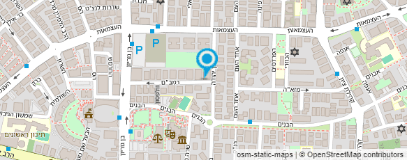 מפת הגעה אל עו"ד גולדמן אדרי יאנה