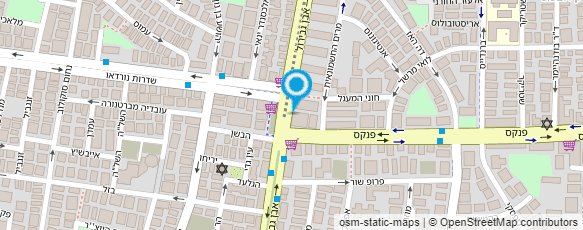 מפת הגעה אל וואלה תקשורת בע"מ