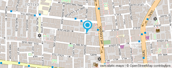 מפת הגעה אל צליל נחמני מטפלת בשיאצו לנשים וילדים