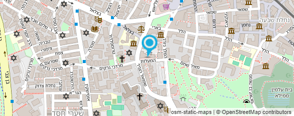 מפת הגעה אל עו"ד אופק אבן צור ריקי