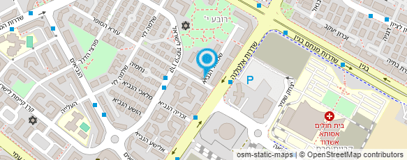 מפת הגעה אל עידן עוגות מעוצבות