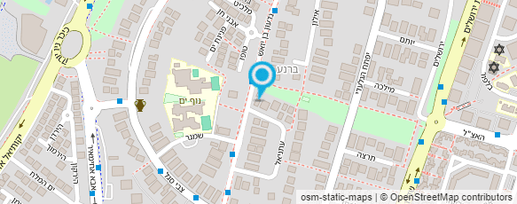 מפת הגעה אל גן צלול אנתרופוסופי