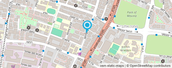 מפת הגעה אל צופיה לונסקי