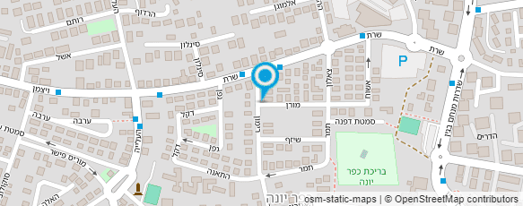 מפת הגעה אל חיים מנדה - מדריך טיולים