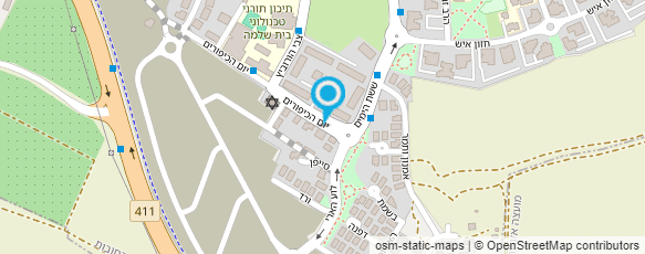 מפת הגעה אל גן בוטיק בצעירה