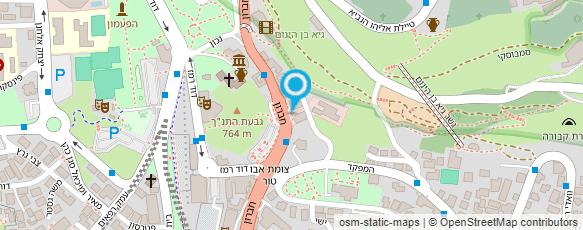 מפת הגעה אל בנצ'וק  - החומוסיה