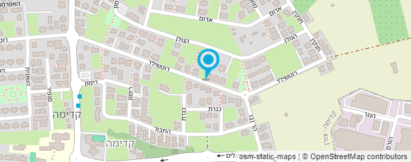 מפת הגעה אל Wedaway- חתונה קטנה מעבר לים