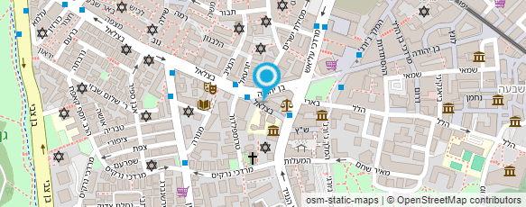 מפת הגעה אל מעין פריד רפואה משלימה לבעלי חיים