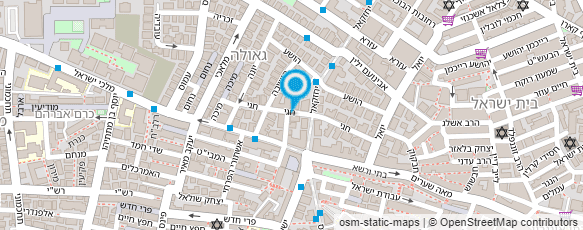 מפת הגעה אל עו"ד רוזן גילי  דתיה