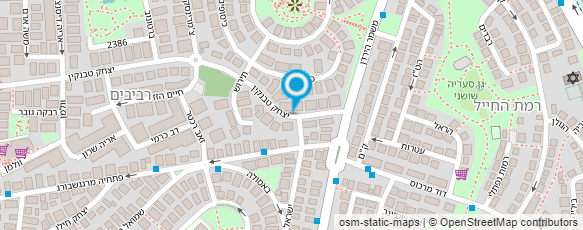 מפת הגעה אל עו"ד צוקר נעמי