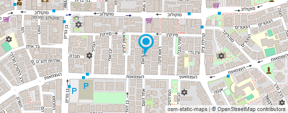 מפת הגעה אל עו"ד ריבנר אייל