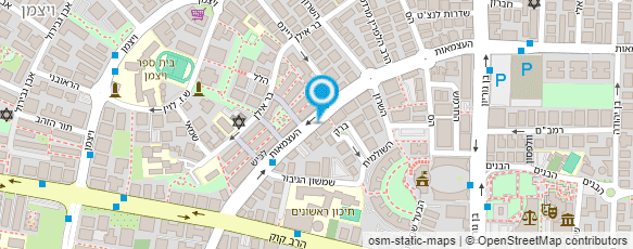 מפת הגעה אל ליליה שטרן LILIA STERN