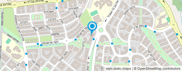 מפת הגעה אל א.א עבד עזיז