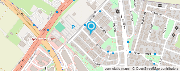 מפת הגעה אל קורין גזית עיסוי לנשים