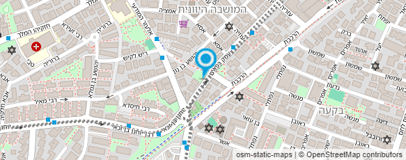 מפת הגעה אל עו''ד אלחרר-סיבוני אוריאן