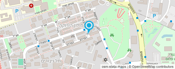 מפת הגעה אל עו"ד שירן פורטל ביטון