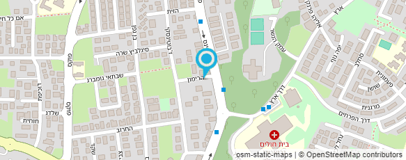 מפת הגעה אל הראל מרפאת מומחים