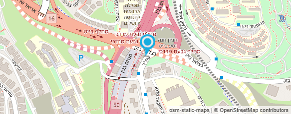 מפת הגעה אל עו"ד מזרחי ציון