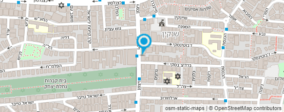 מפת הגעה אל סליידר בורגר בר SLIDER