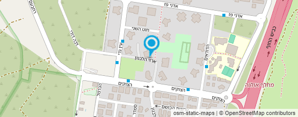 מפת הגעה אל טבע אורבני