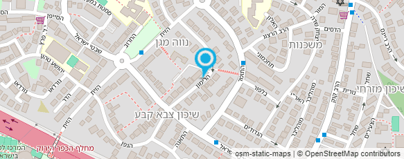 מפת הגעה אל מכון א.ל.מ.ה (מכון אלמה)