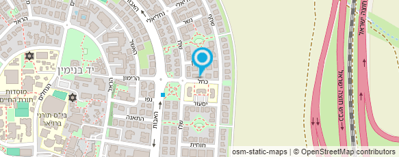 מפת הגעה אל שפרה צנעני איפור מקצועי