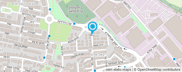 מפת הגעה אל עינבל בבלי