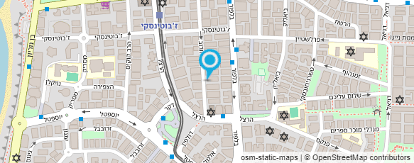 מפת הגעה אל מריה דמנטייב מאפרת