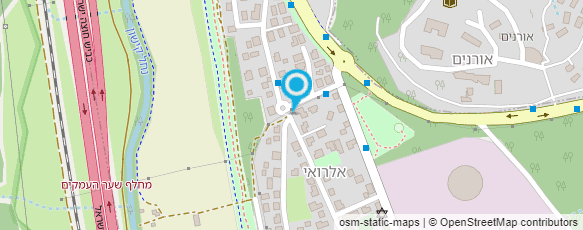 מפת הגעה אל יוסי גגונים מפת הגעה אל יוסי גגונים