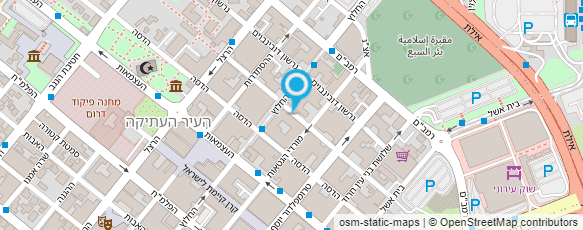 מפת הגעה אל דניאל שמואל בניית ציפורניים