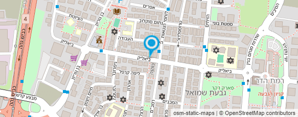 מפת הגעה אל עו"ד פסאי-ליאור