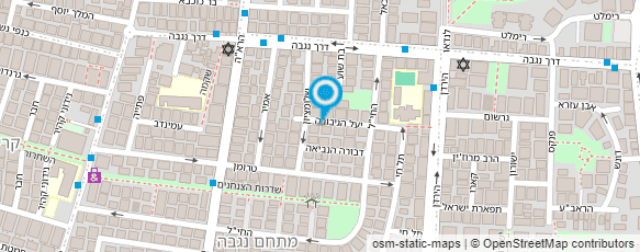 מפת הגעה אל נטשה שטרן