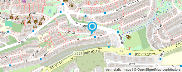 מפת הגעה אל שיראל דוד