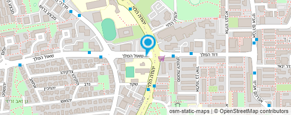 מפת הגעה אל בית העיוור - בית תרבות