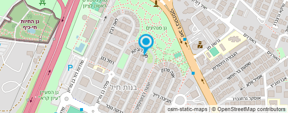 מפת הגעה אל עו"ד ניצן זוהר