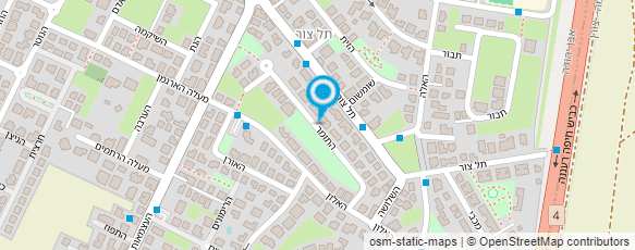 מפת הגעה אל אמי רוזן - טיפול באומנות