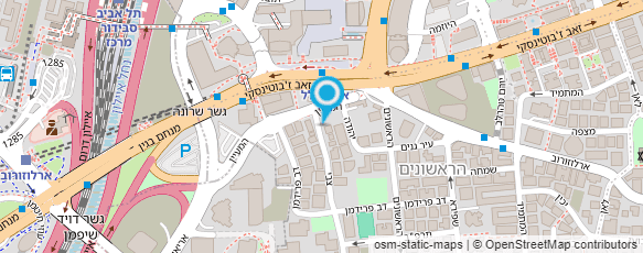 מפת הגעה אל ד"ר אדם כהן