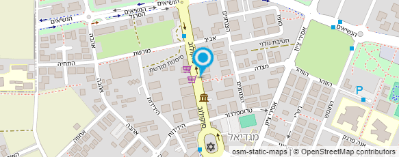 מפת הגעה אל מכבי שירותי בריאות מפת הגעה אל מכבי שירותי בריאות