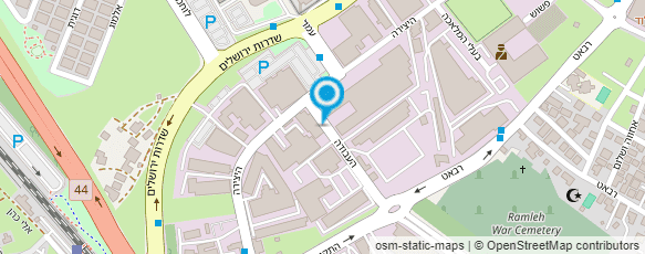 מפת הגעה אל פנצ'ריית תעבורה