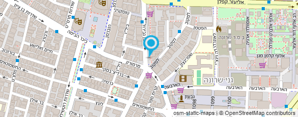 מפת הגעה אל מרכז 'תנו-אות'