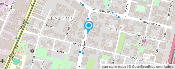 מפת הגעה אל טטיאנה מסאז' - לגברים בלבד 18+ - בת ים