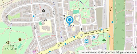 מפת הגעה אל מכבי שירותי בריאות