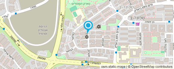 מפת הגעה אל eli dayan עיצוב שיער