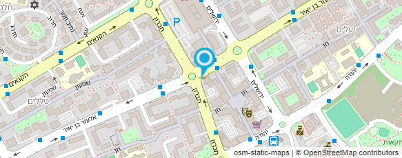 מפת הגעה אל מכבי שירותי בריאות