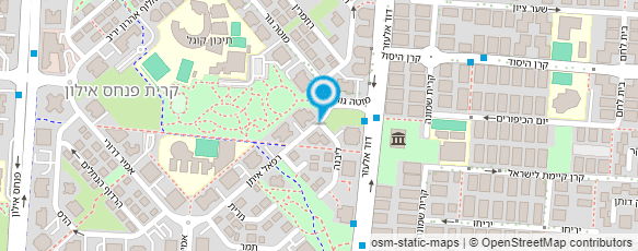 מפת הגעה אל שירותי בריאות כללית