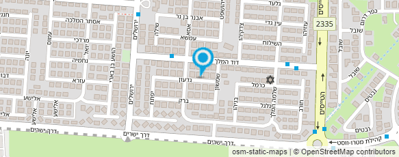 מפת הגעה אל שירותי בריאות כללית